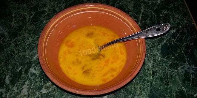 Рецепт омлет со сливочным маслом