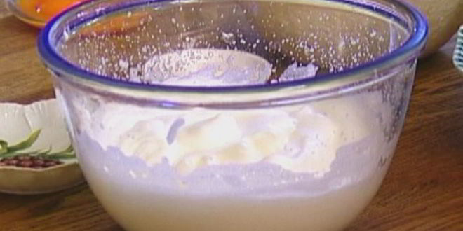 Рецепт омлет-суфле с петрушкой, укропом и тархуном