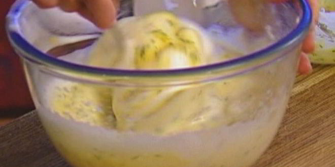 Рецепт омлет-суфле с петрушкой, укропом и тархуном