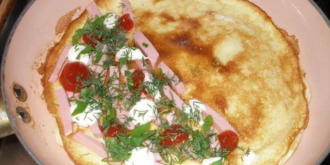 Рецепт омлет сытный завтрак