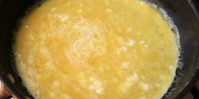 Рецепт омлет тонкий