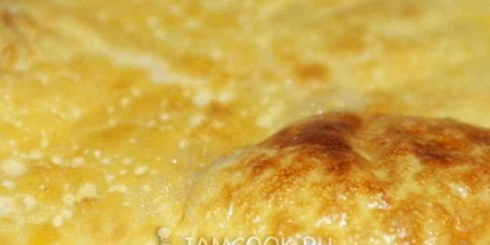 Рецепт пышный омлет, запеченный в духовке