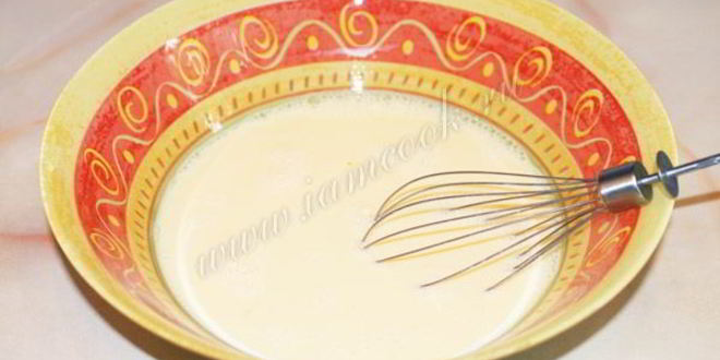 Рецепт омлет в духовке с молоком