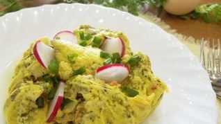 Рецепт Омлет в пакете сваренный