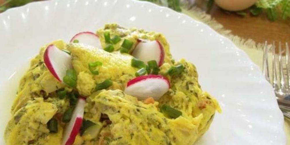 Как приготовить омлет в пакете сваренный