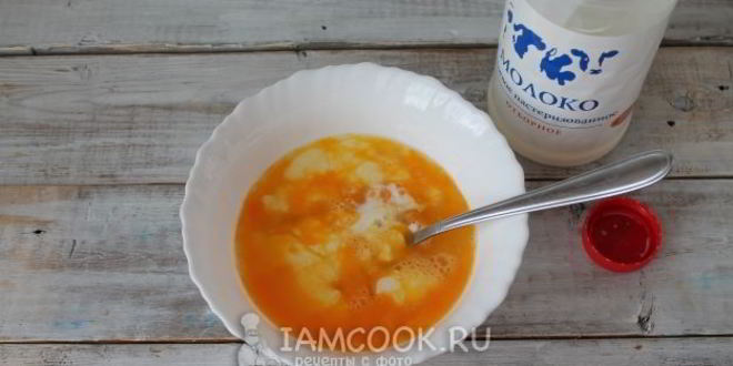 Рецепт омлет в пароварке