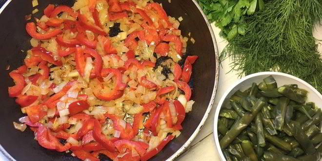 Рецепт овощная фриттата