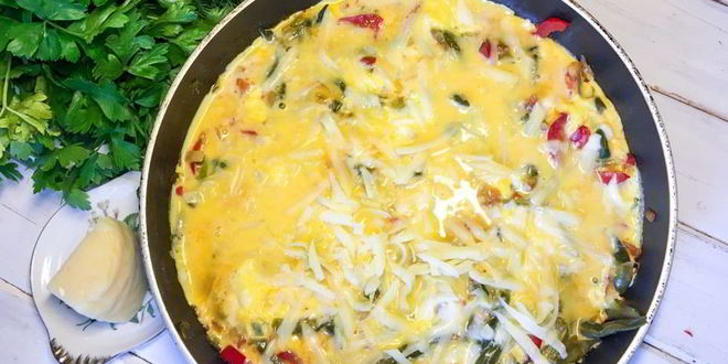 Рецепт овощная фриттата