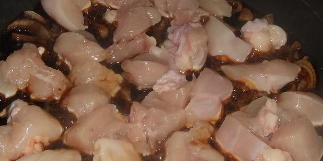 Рецепт оякодон — японский омлет с рисом и курицей