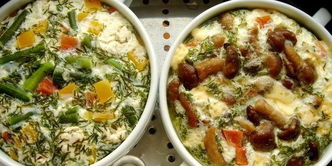 Рецепт паровые омлеты