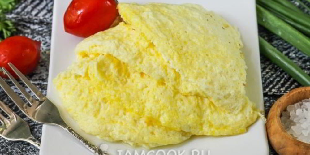 Рецепт пышный омлет