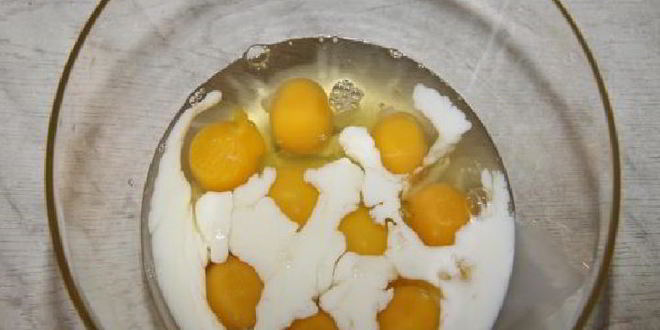 Рецепт пышный омлет в мультиварке