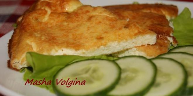 Рецепт творожный омлет