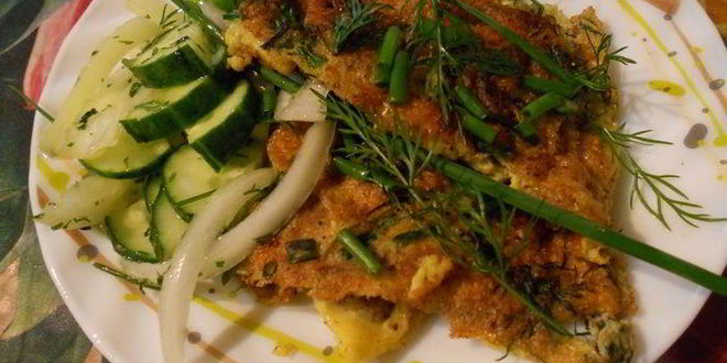 Рецепт утреннего омлета