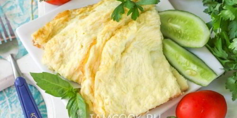 Как приготовить воздушный омлет на сковороде