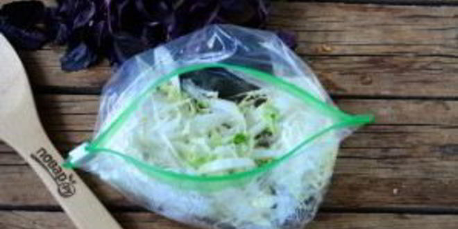 Рецепт воздушный омлет в пакете