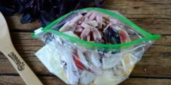 Рецепт воздушный омлет в пакете