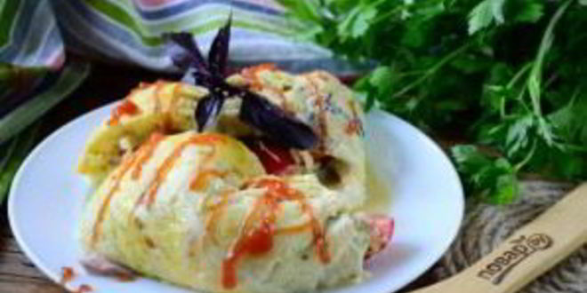 Рецепт воздушный омлет в пакете