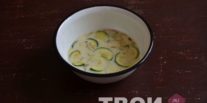 Рецепт запеченный омлет с цукини