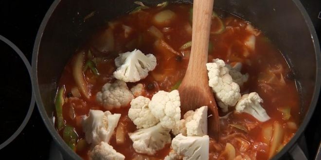 Рецепт острая овощная закуска