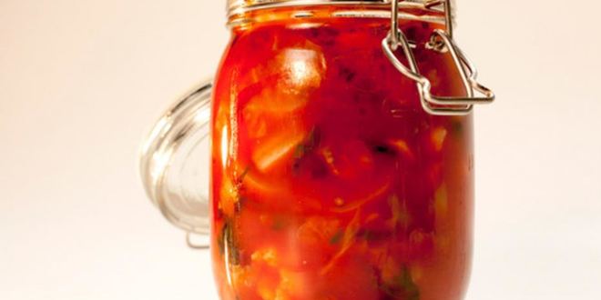 Рецепт острая овощная закуска