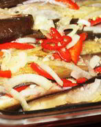 Острая закуска из баклажанов