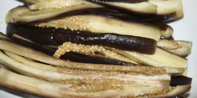 Рецепт острая закуска из баклажанов