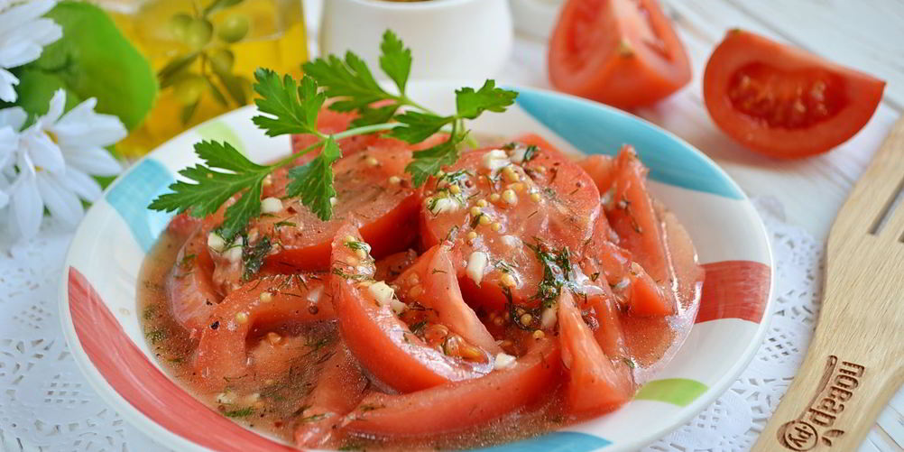 Рецепт закуска из помидоров под сыром