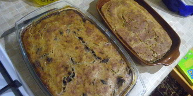 Рецепт куриного паштета со сладкима перцема и орехами