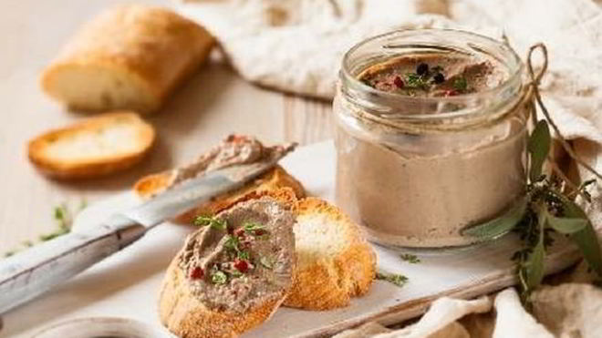 Рецепт Куриный печеночный паштет