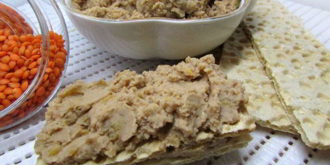 Рецепт паштета иза чечевиц с курагого