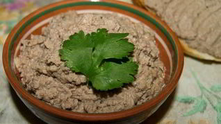 Рецепт Паштет из говяжьей печени диетический