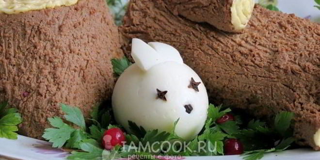 Рецепт паштет из куриной печени нарезной