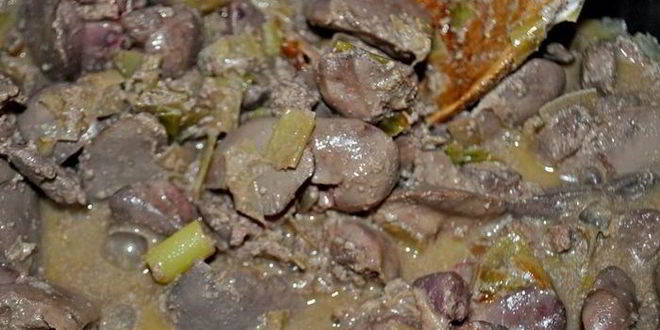 Рецепт паштет из куриной печени с кальвадосом