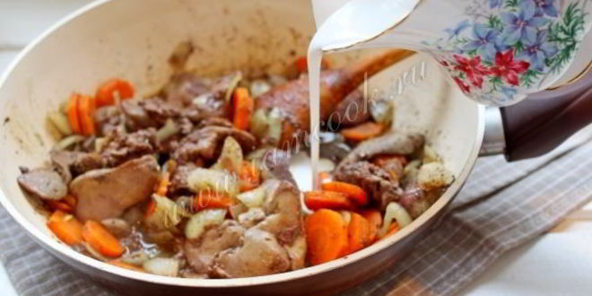 Рецепт паштет из куриной печени в гранатовом желе