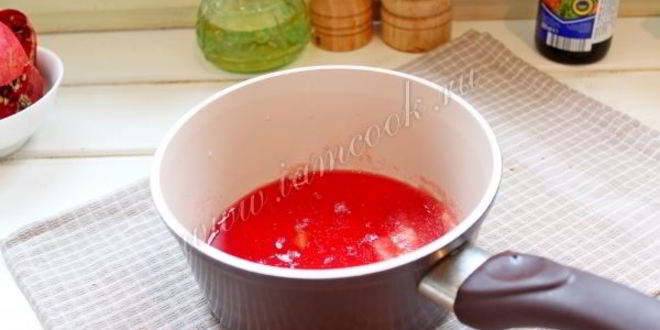 Рецепт паштет из куриной печени в гранатовом желе