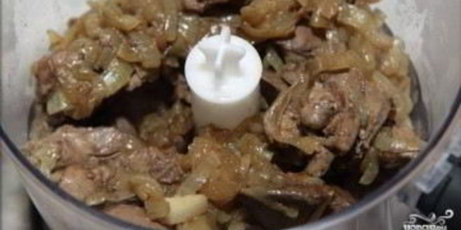 Рецепт паштет из куриной печени