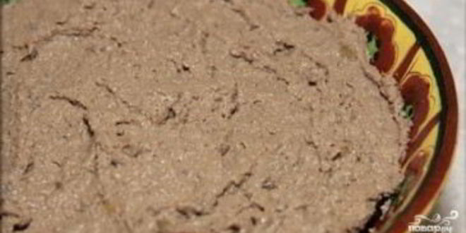 Рецепт паштет из куриной печени