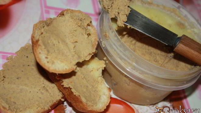 Рецепт Паштет из печени кролика