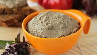 Рецепт Паштет печеночный с баклажаном