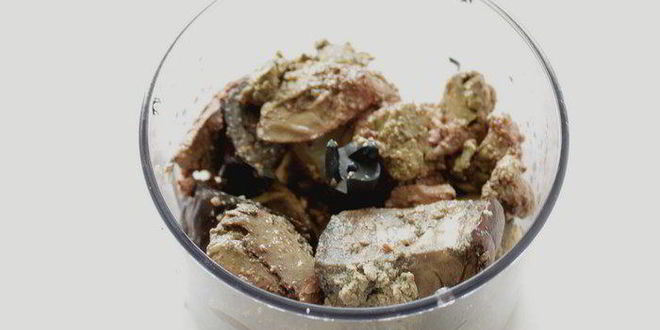 Рецепт паштет печеночный с баклажаном