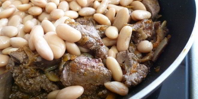 Рецепт печеночный паштет с фасолью