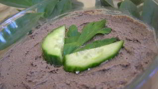 Рецепт Пикантный паштет из куриной печени