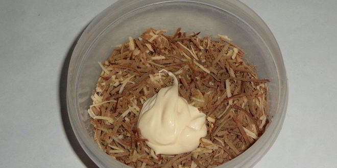 Рецепт печеночно-сырные шарики