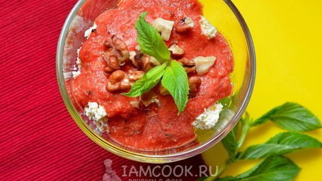 Рецепт Пикантная творожная закуска