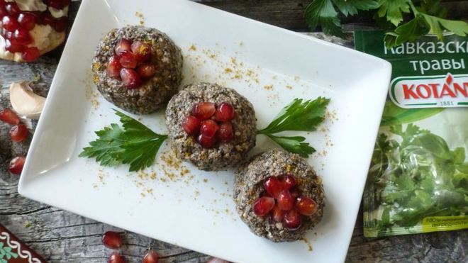 Рецепт Пхали из шампиньонов