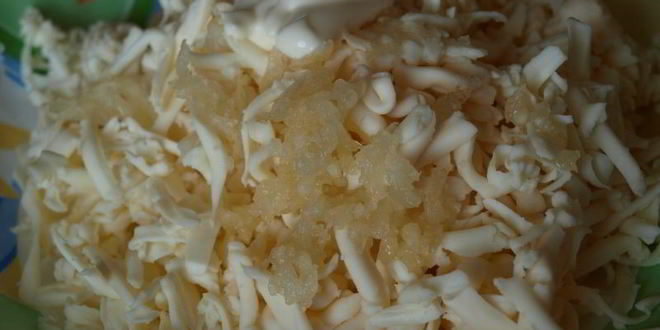 Рецепт помидоры фаршированные сыром с чесноком