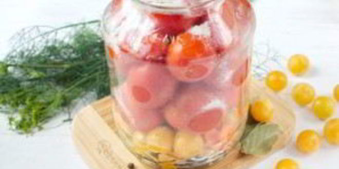 Рецепт помидоры с алычой