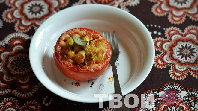 Рецепт Помидоры с курицей