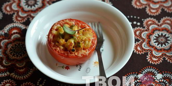 Рецепт помидоры с курицей